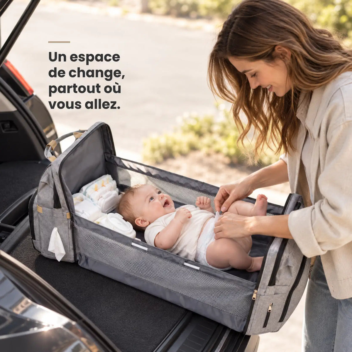 Nidéo™ — Le Sac à Langer Convertible