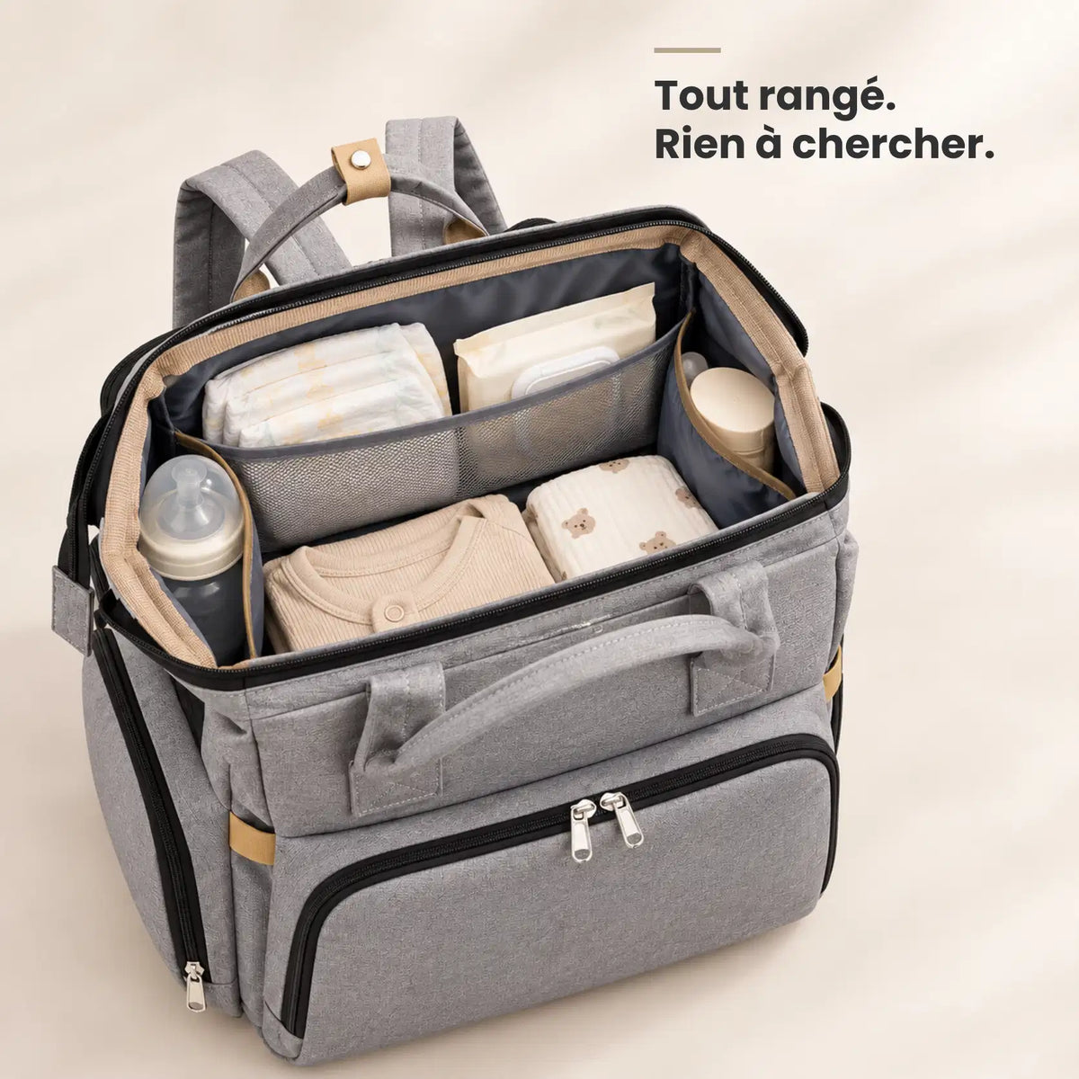 Nidéo™ — Le Sac à Langer Convertible