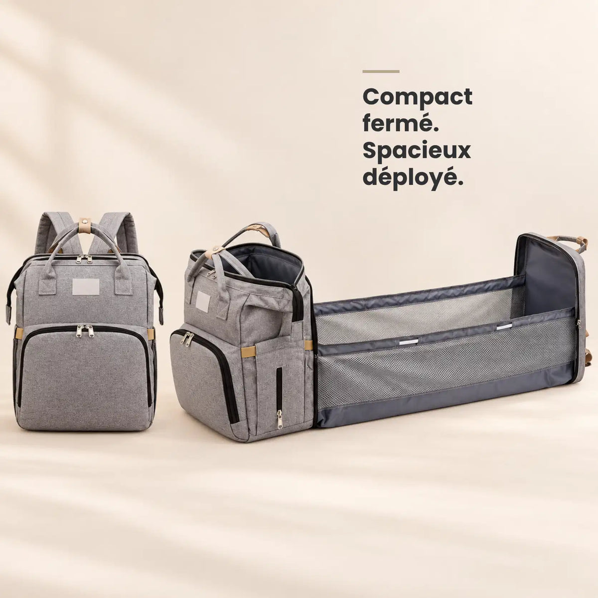 Nidéo™ — Le Sac à Langer Convertible