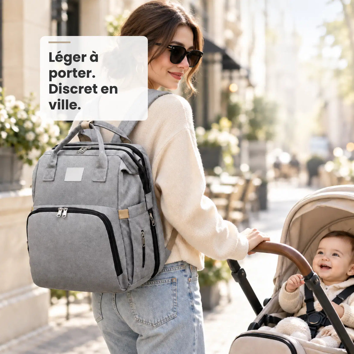 Nidéo™ — Le Sac à Langer Convertible