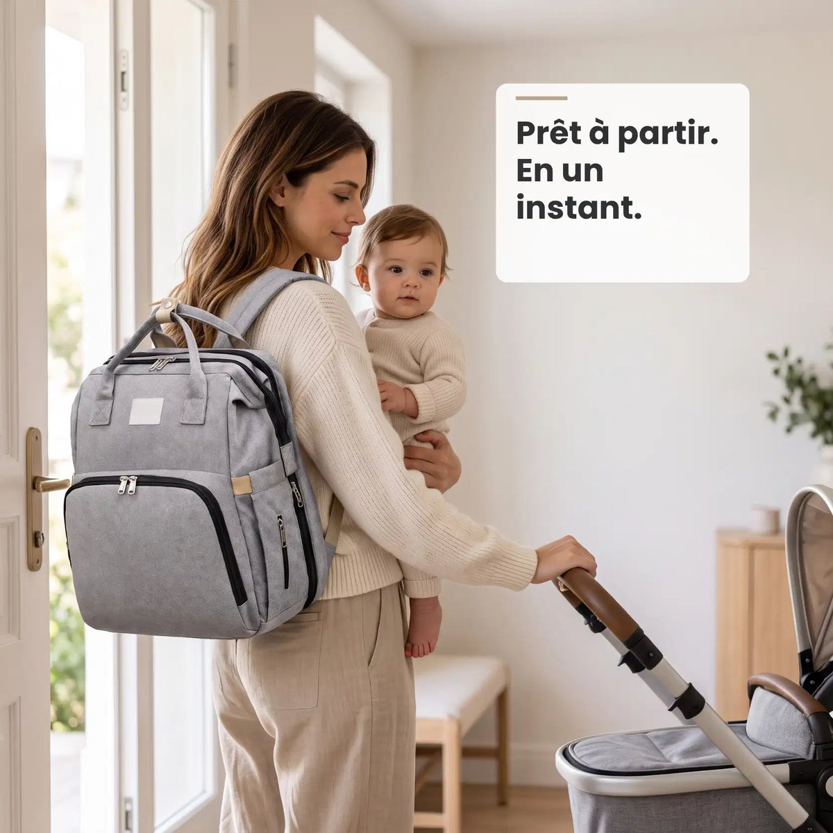 Nidéo™ — Le Sac à Langer Convertible